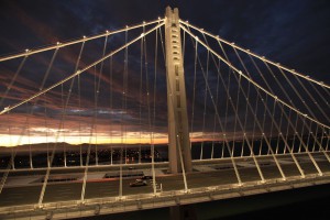 San Francisco Oakland Bay Bridge Flatiron Construction