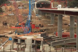 Presidio Parkway Under Construction - Flatiron