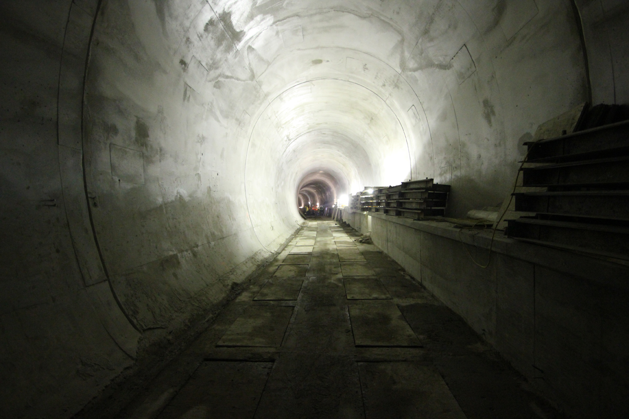 Edmonton North Light Rail Transit Tunnel - Flatiron