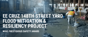 EE Cruz 148th Street Yard Flood Mitigation and Resiliency project in Manhattan, NY