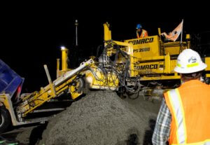 Bush Airport conducts first stringless pave