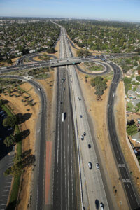 traffic switch preparation work for US 50