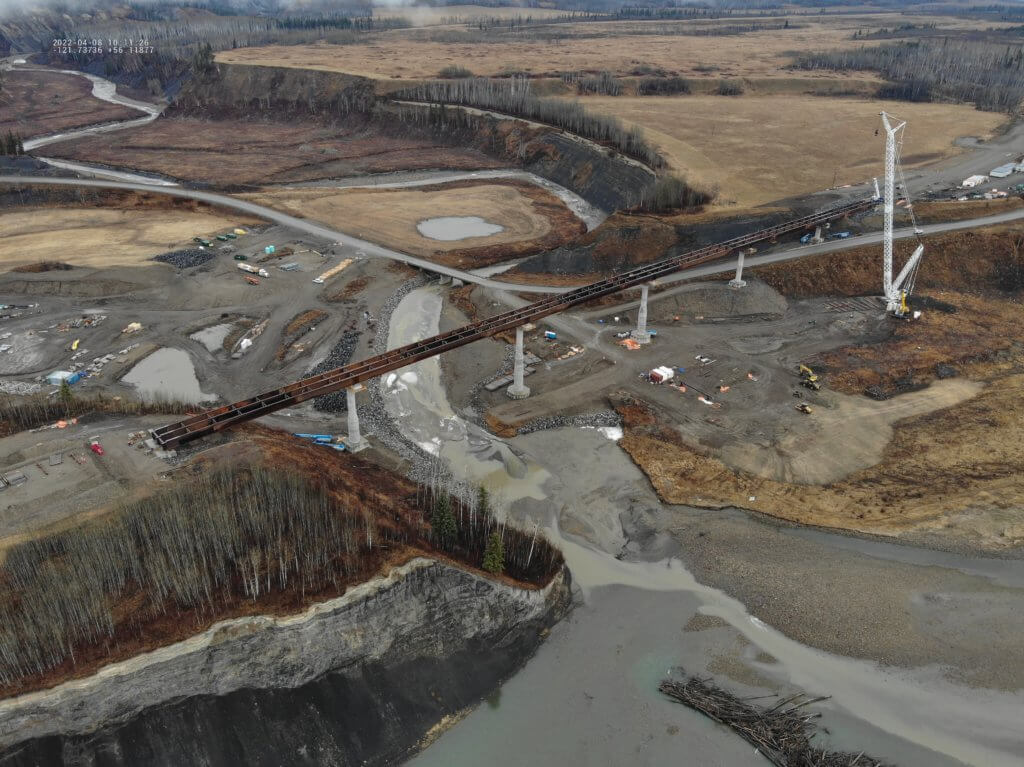 Highway 29 realignment project, British Columbia