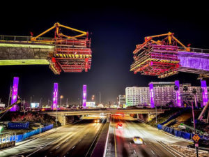 LAX Construction over Sepulveda Boulevard