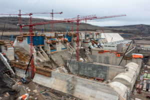 Award winning Generating Station and Spillway Civil Work Project