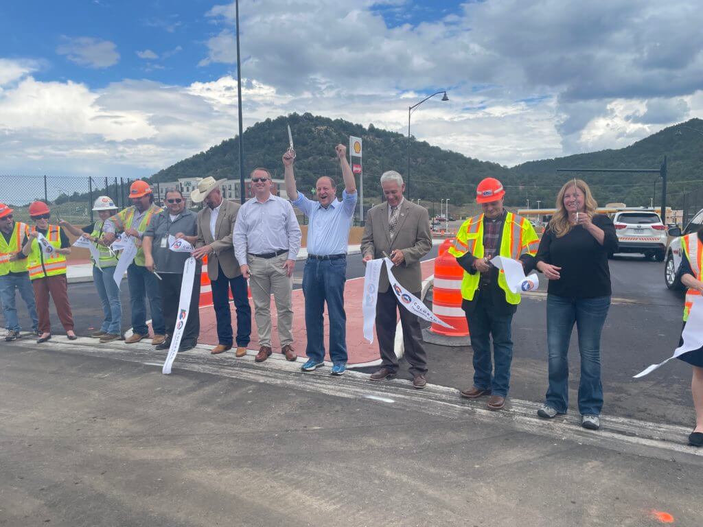 ribbon cutting exit 11, Colorado