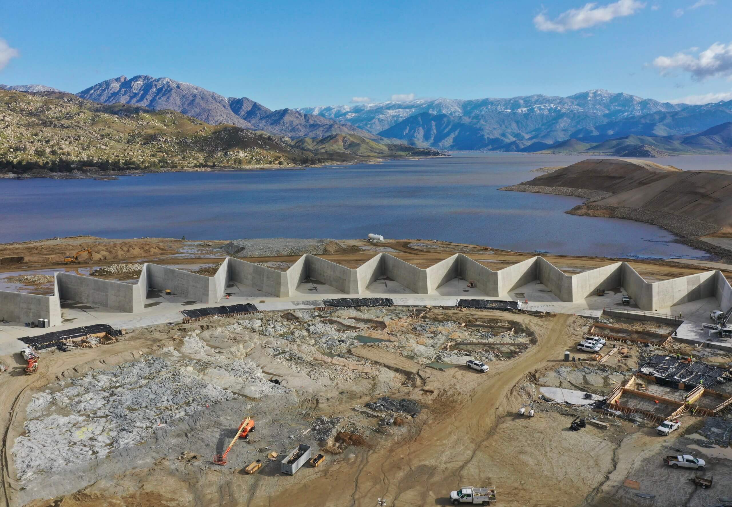 Flatiron project at Isabella Lake Dam 