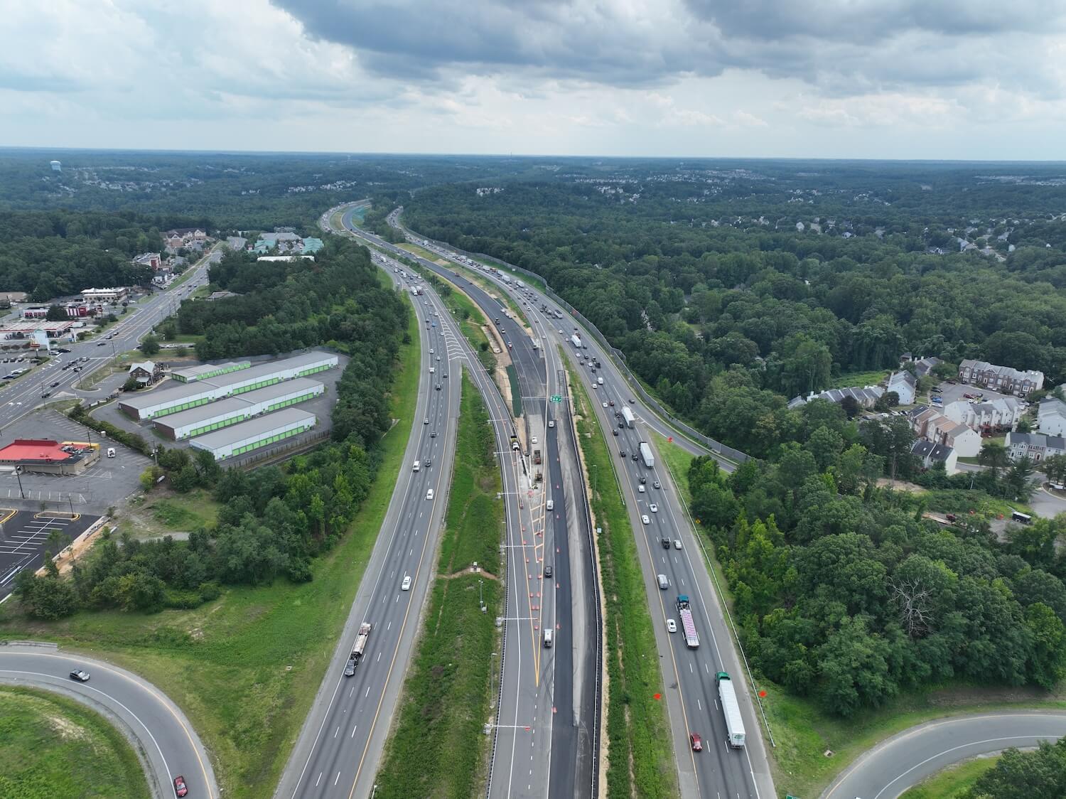 Flatiron’s $421 million I-95 Express Lanes project in Northern Virginia