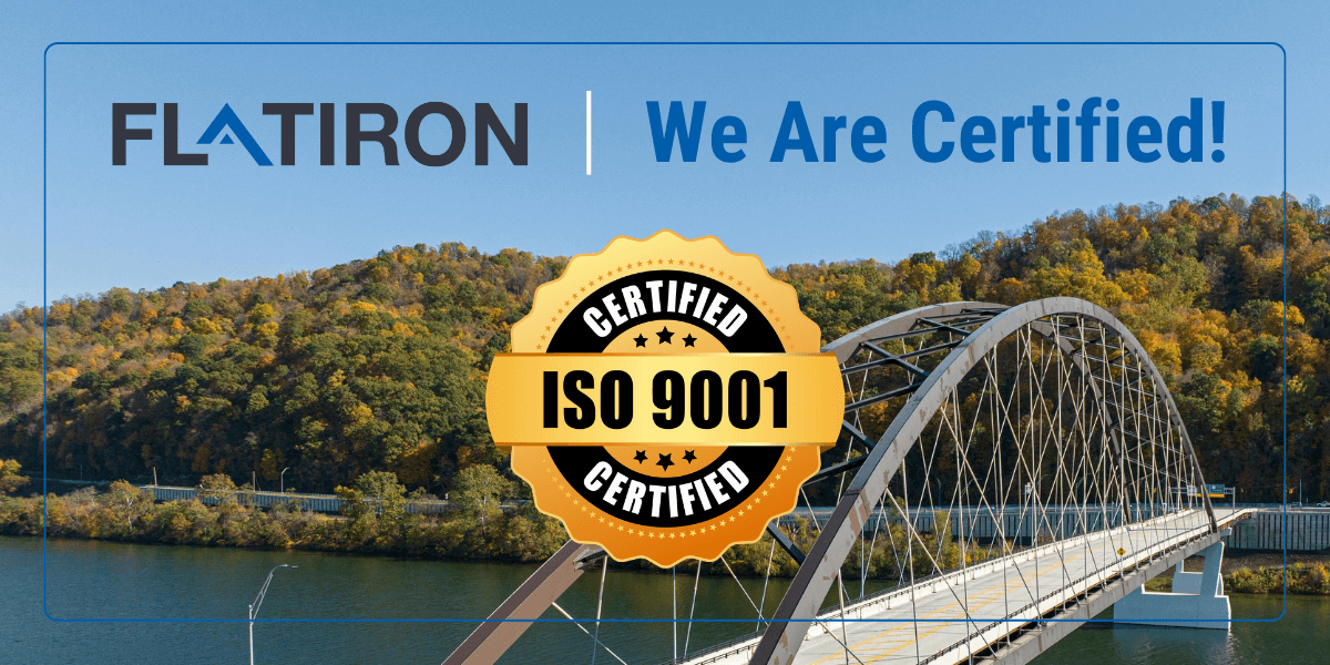 ISO 9001 Certification Announcement for Flatiron